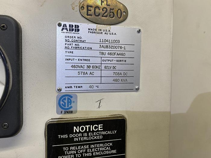 Used ABB DRIVE SECTION