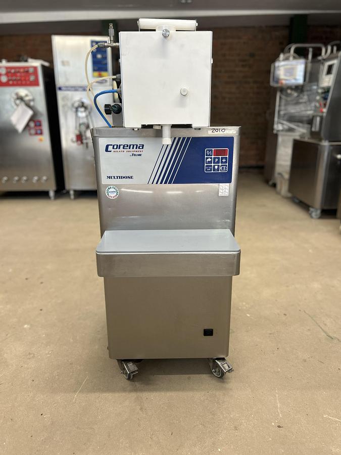 Used Telme/Corema Variofill Artisanal Ice Cream Pot Filling Machine