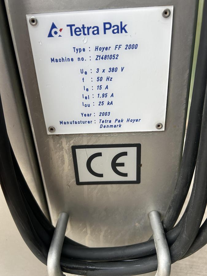 Used Tetra Pak Fruit Feeder 2000