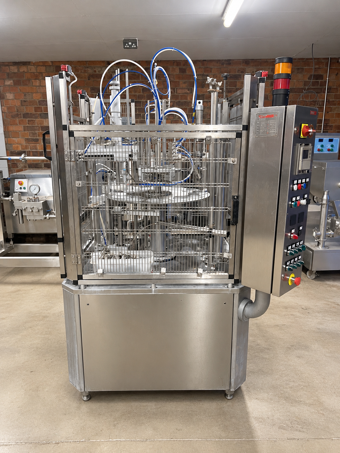 Used ROKK/Tecnofreeze RR3800 Rotary Filling Machine