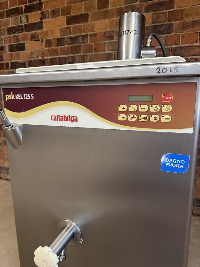 Used Cattabriga PSK 125 Batch Pasteuriser