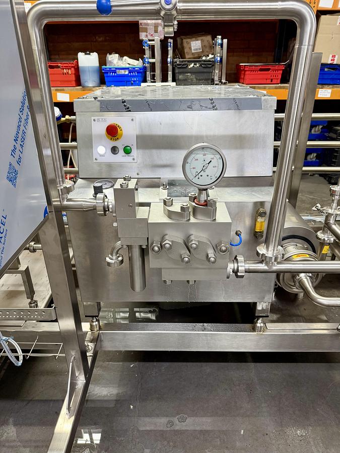 Used Fincher PROMIX300 Ice Cream Pasteurisation Plant