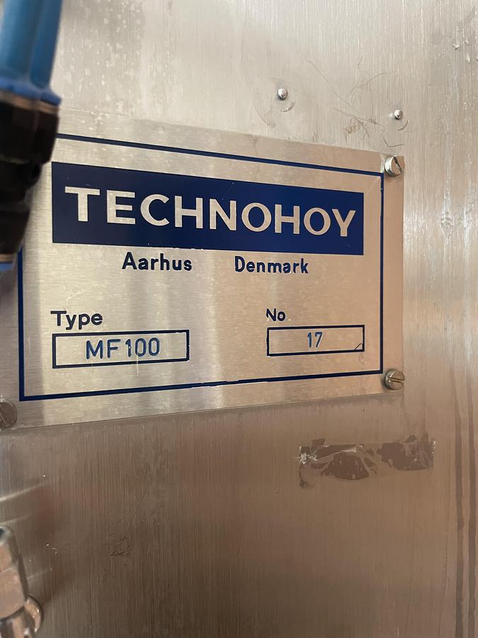 Used Technohoy MF100 Continous Freezer