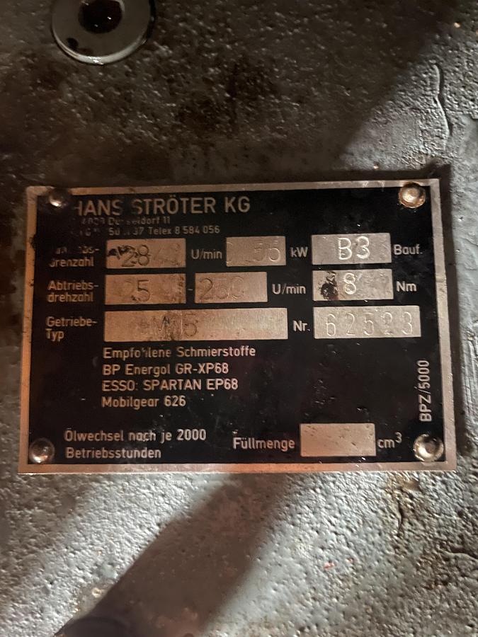 Used Technohoy MF100 Continous Freezer