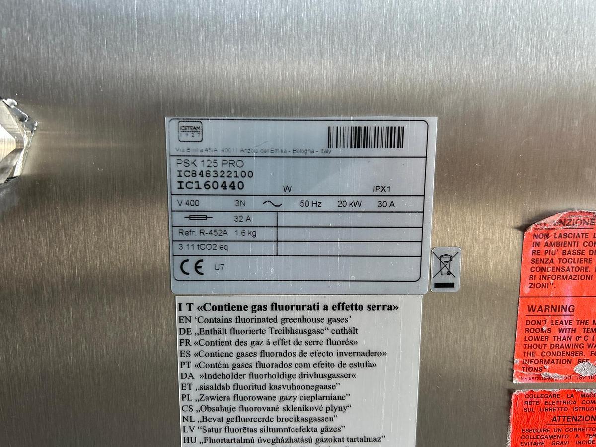 Used Cattabriga PSK 125 PRO Batch Pasteuriser