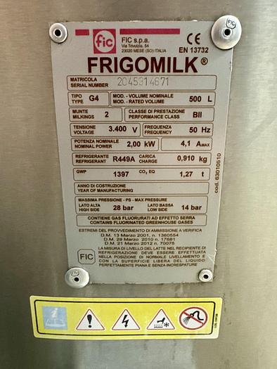 Used Rokk/FIC Ageing Tank