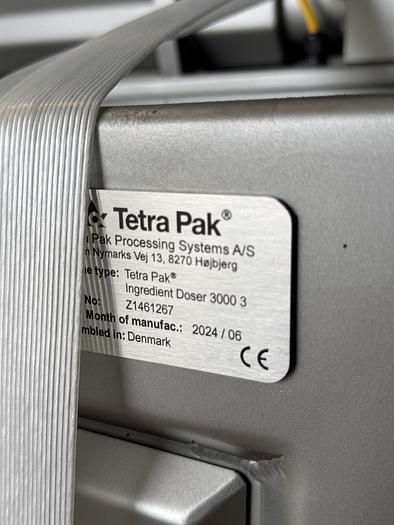 2024 TETRA PAK INGREDIENT DOSER 3000 A3 DUAL HOPPER
