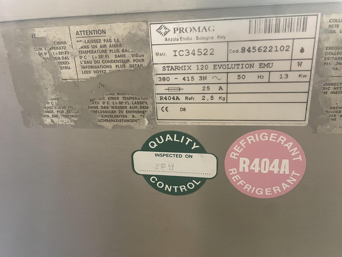 Used Promag Starmix 120 Evolution EMU 