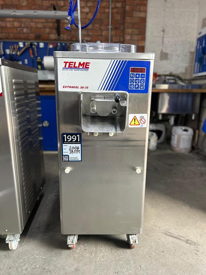 Used  Telme Extragel 28-35 Batch Freezer 