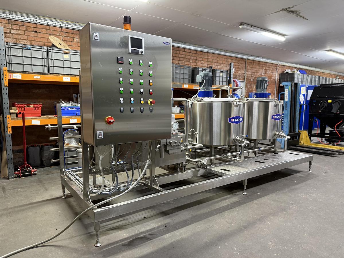 Used Fincher PROMIX300 Pasteurisation Plant