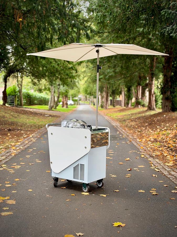 Miles Gelato EV Battery Cart