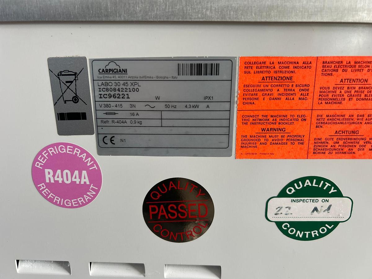 Used Carpigiani Labo 30 45 XPL Batch Freezer 