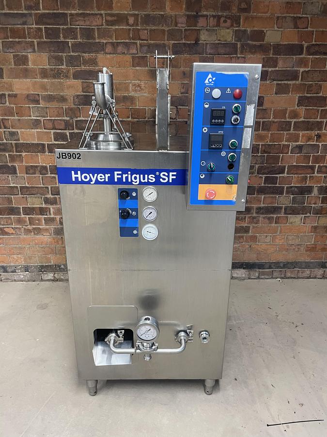 Used Tetra Pak Hoyer Frigus SF 600 Continuous Freezer