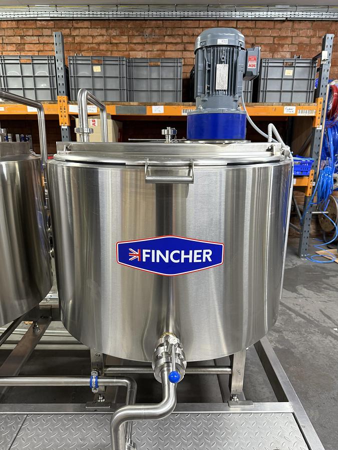 Used Fincher PROMIX300 Ice Cream Pasteurisation Plant