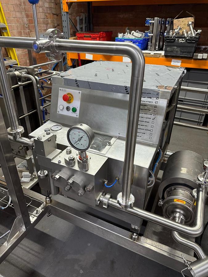 Used Fincher PROMIX300 Pasteurisation Plant