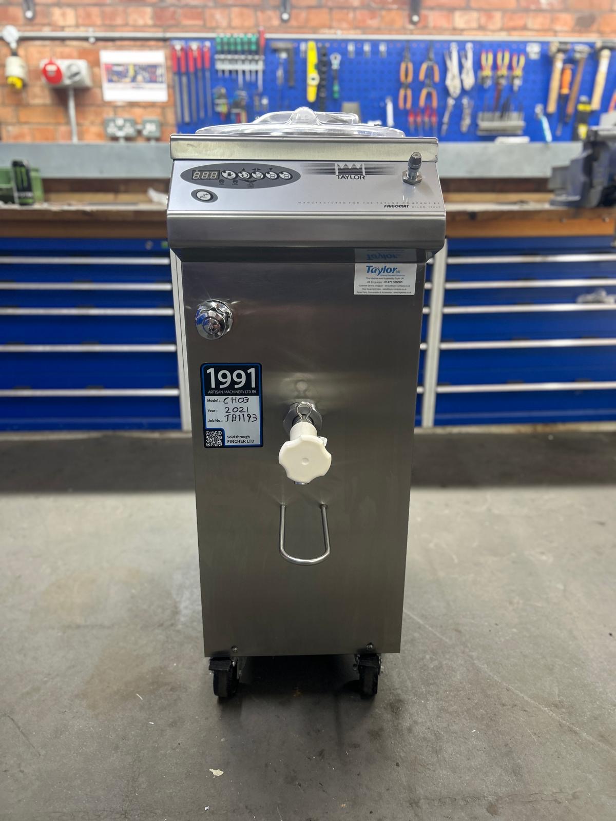 Used  Taylor CH03 Ice Cream Batch Pasteuriser