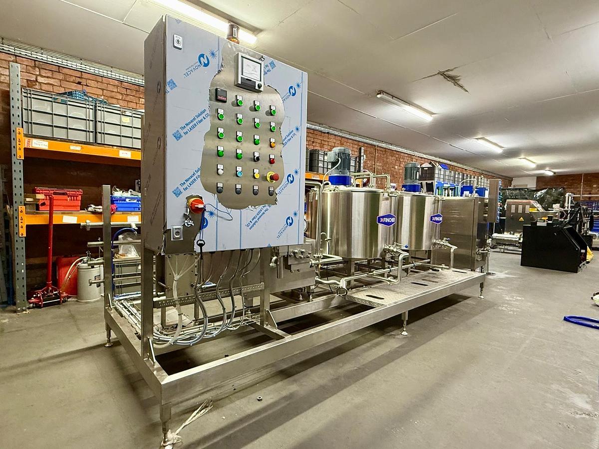 Used Fincher PROMIX300 Pasteurisation Plant