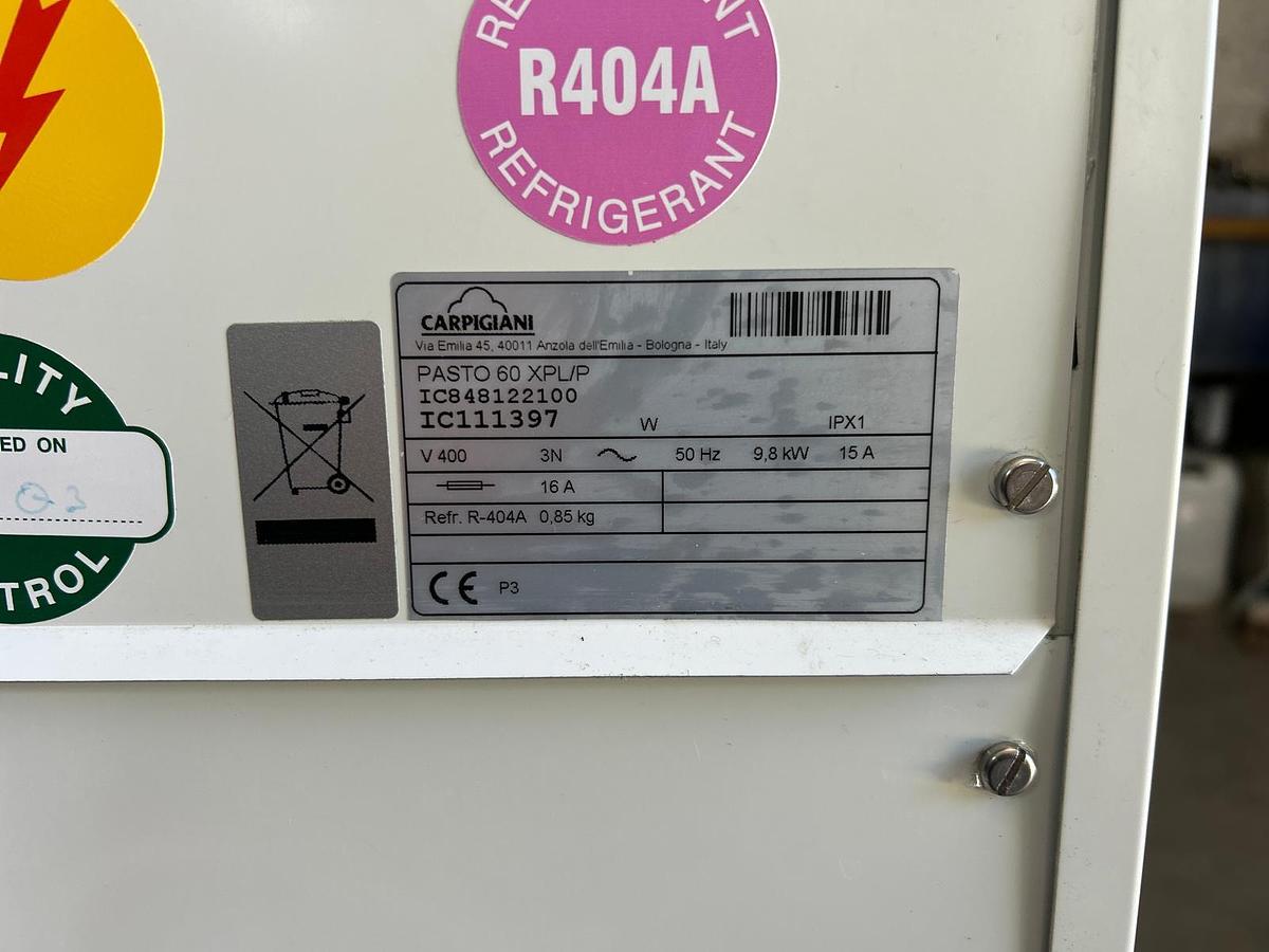 Used Carpigiani Pasto 60 XPL/P Ice Cream Batch Pasteuriser