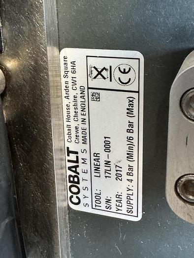 Used Cobalt sysytems Nexus 20 linear