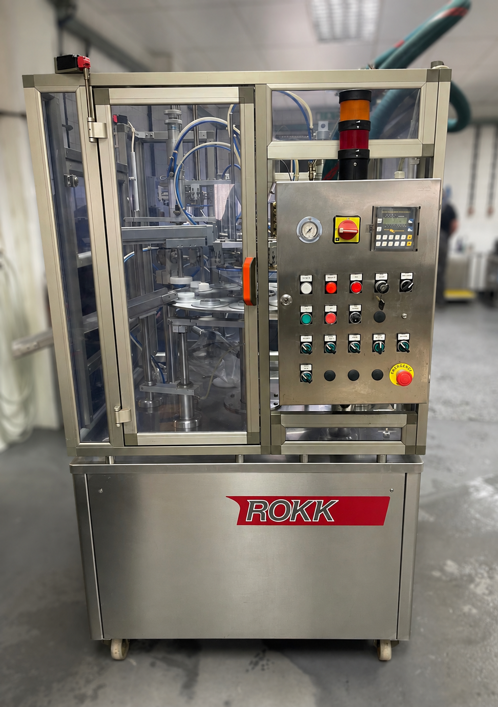 Used ROKK/Tecnofreeze RR3800 Rotary Filling Machine