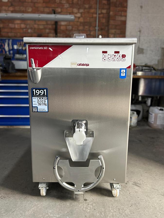 Used Cattabriga CREM-0-MATIC KEL 60 Multifunction Batch Pasteuriser