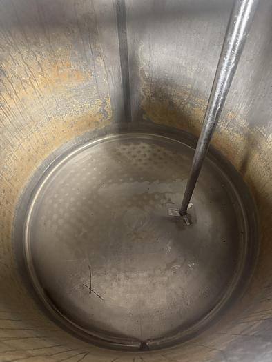 Used FIC 600 Pasteurisation Tank