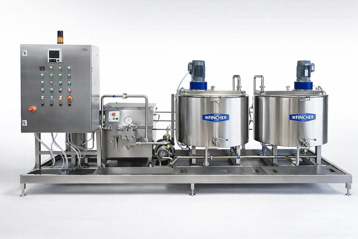 MIX 300 PASTEURISATION PLANT