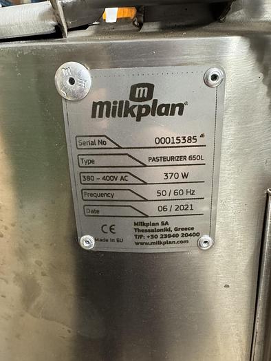 Used 2021 Fincher 650L Pasteuriser Tank