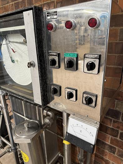 Used Mallinson-Read  MR1000 Milk Pasteuriser