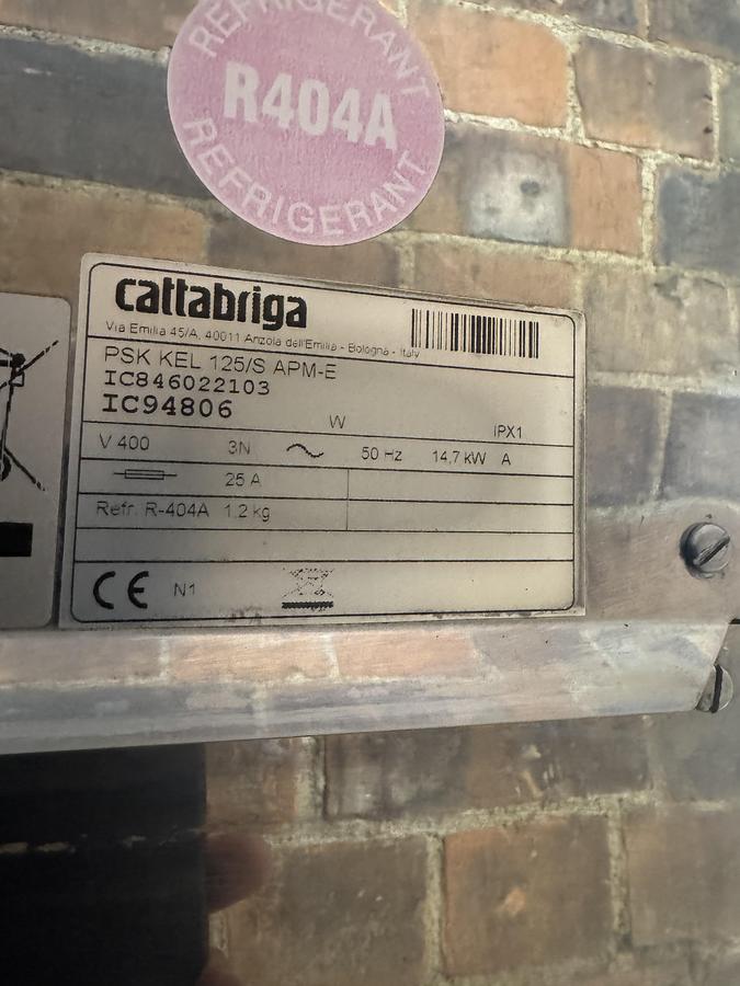 Used Cattabriga PSK 125 Batch Pasteuriser