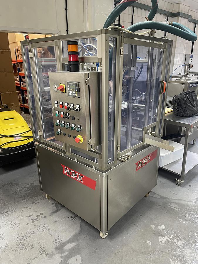 Used ROKK/Tecnofreeze RR3800 Rotary Filling Machine