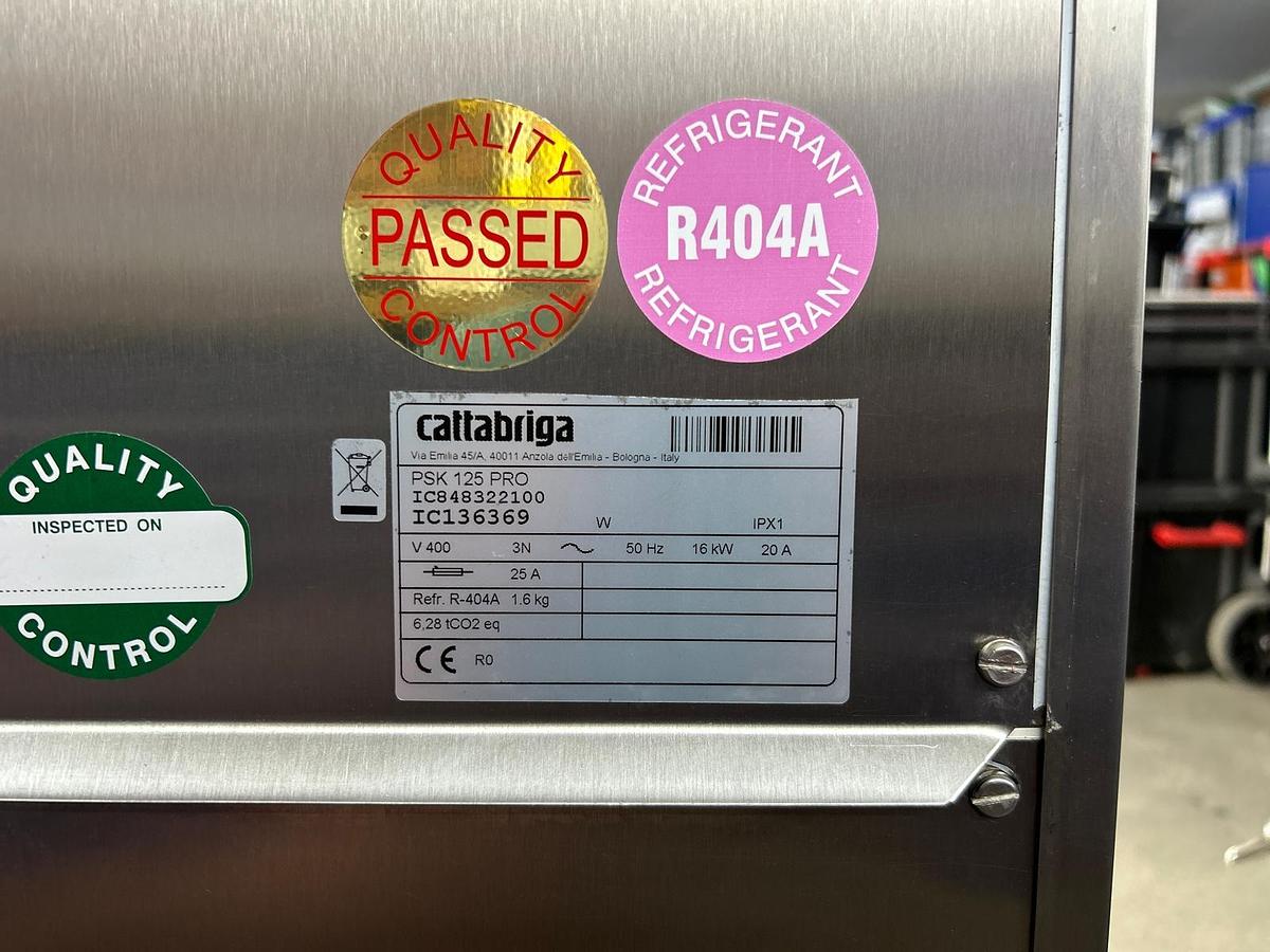 Used Cattabriga PSK 125 PRO Batch Pasteuriser