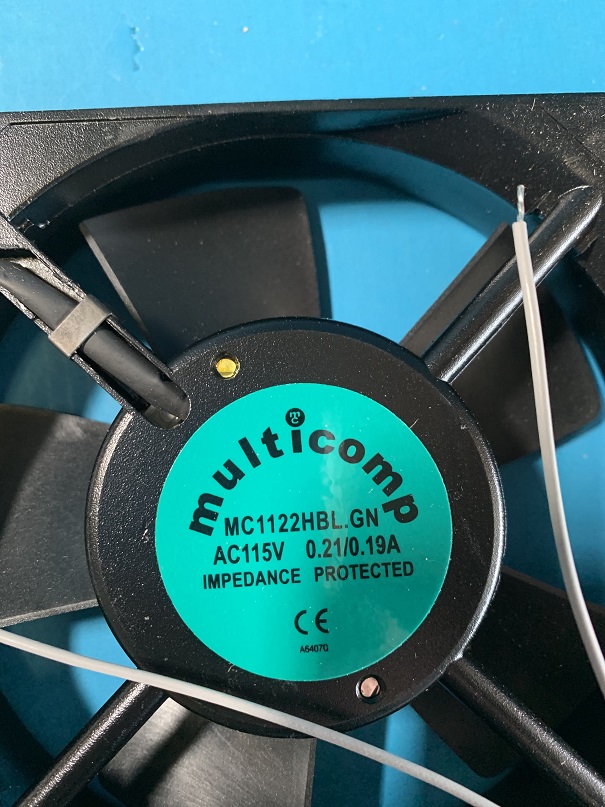 Used Multicomp Axial Fan MC1T22HBL.GN