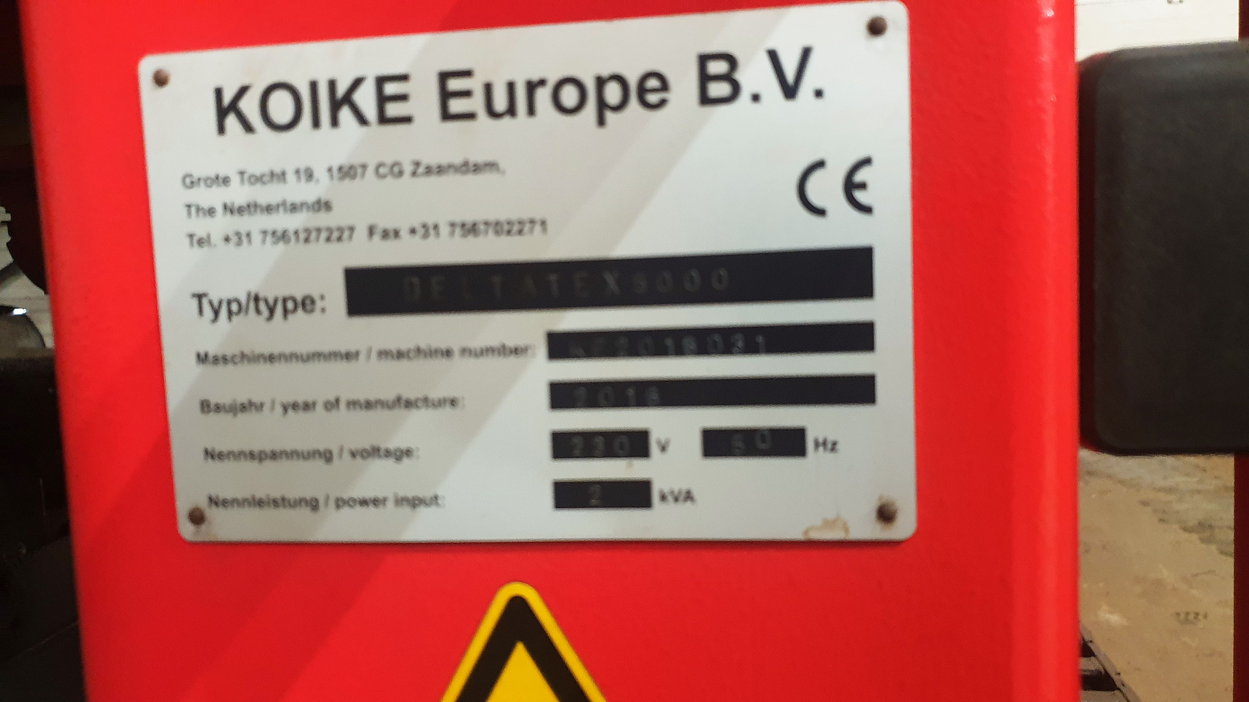 Used KOIKE DELTATEX 5000 - 2016