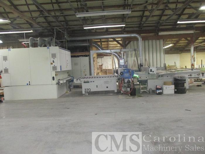 Used 2004 Hymmen 1600 mm Roll Coat Line with SCMI Sander