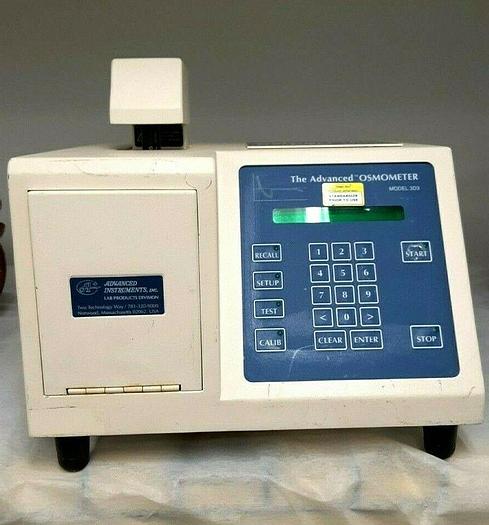 Used The Advanced Osometer Model 3D3 Single Sample Lab Equipment Medical
