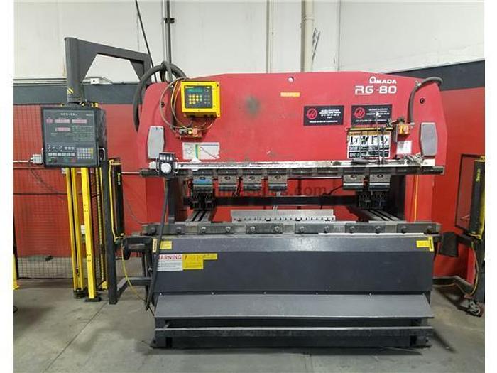 2001 88 Ton Amada RG-80 CNC Press Brake