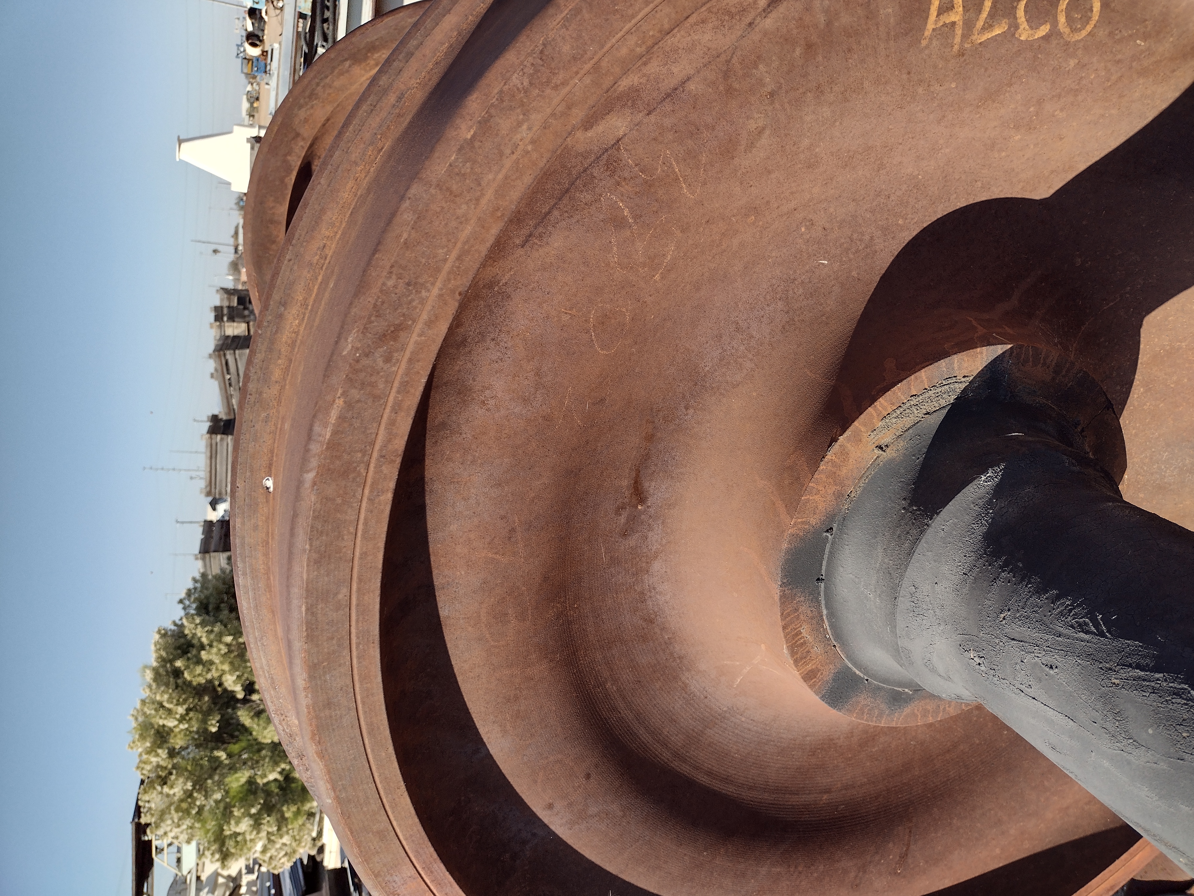 Used 10 sets 38" Alco Locomotive Wheels & Axles