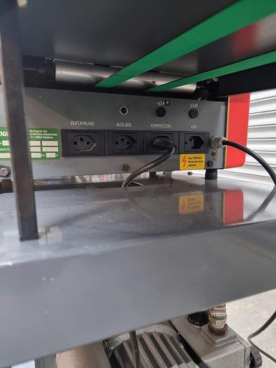 Used Eurofold 325 paper folding machine digital