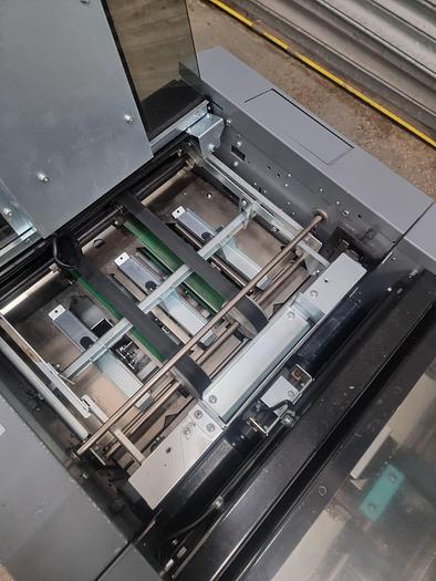 Used Duplo system 350 Crease Digital feeder, Fold, Stitch , Trim