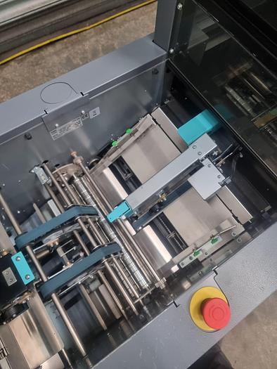 Used Duplo system 350 Crease Digital feeder, Fold, Stitch , Trim