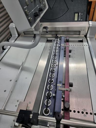 Used Morgana ufo 1 folding machine with perf 