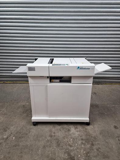 Used Duplo docucutter 545  slit, cut and crease for digital printing