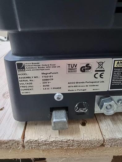 Used Used GBC Magnapunch 3:1 punch 