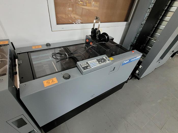Used Duplo 4000 twin tower booklet making system