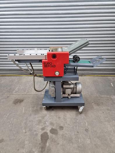Used Eurofold 325 paper folding machine digital