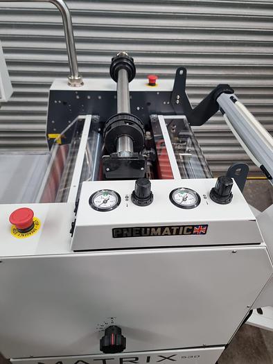 Used matrix 530 pneumatic laminator and foiler