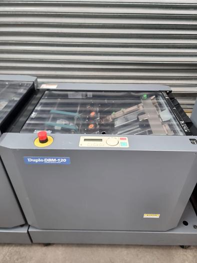 Used duplo 5000 twin tower with  dbm120 bookletmaker 
