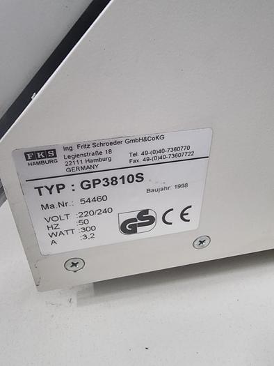 Used GRAFIPLI 3810 S FOLDING MACHINE