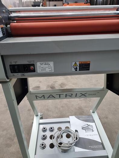 Used Matrix Duo 460 paper laminator 